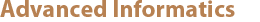 Advanced Informatics